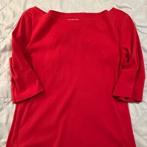 Holiday Boat Neck Jones New York Sport Cotton Christmas